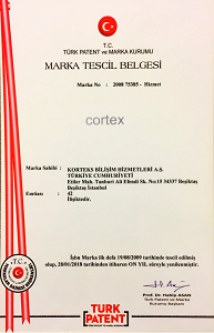 T.C. Türk Patent ve Marka Kurumu Marka Tescil Belgesi